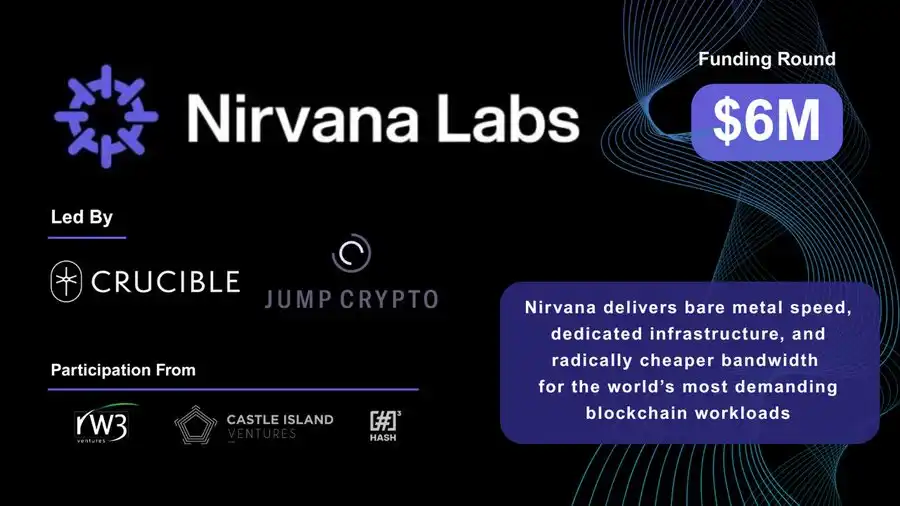 Jump领投600万美元，Nirvana Labs再次下注「Web3云」