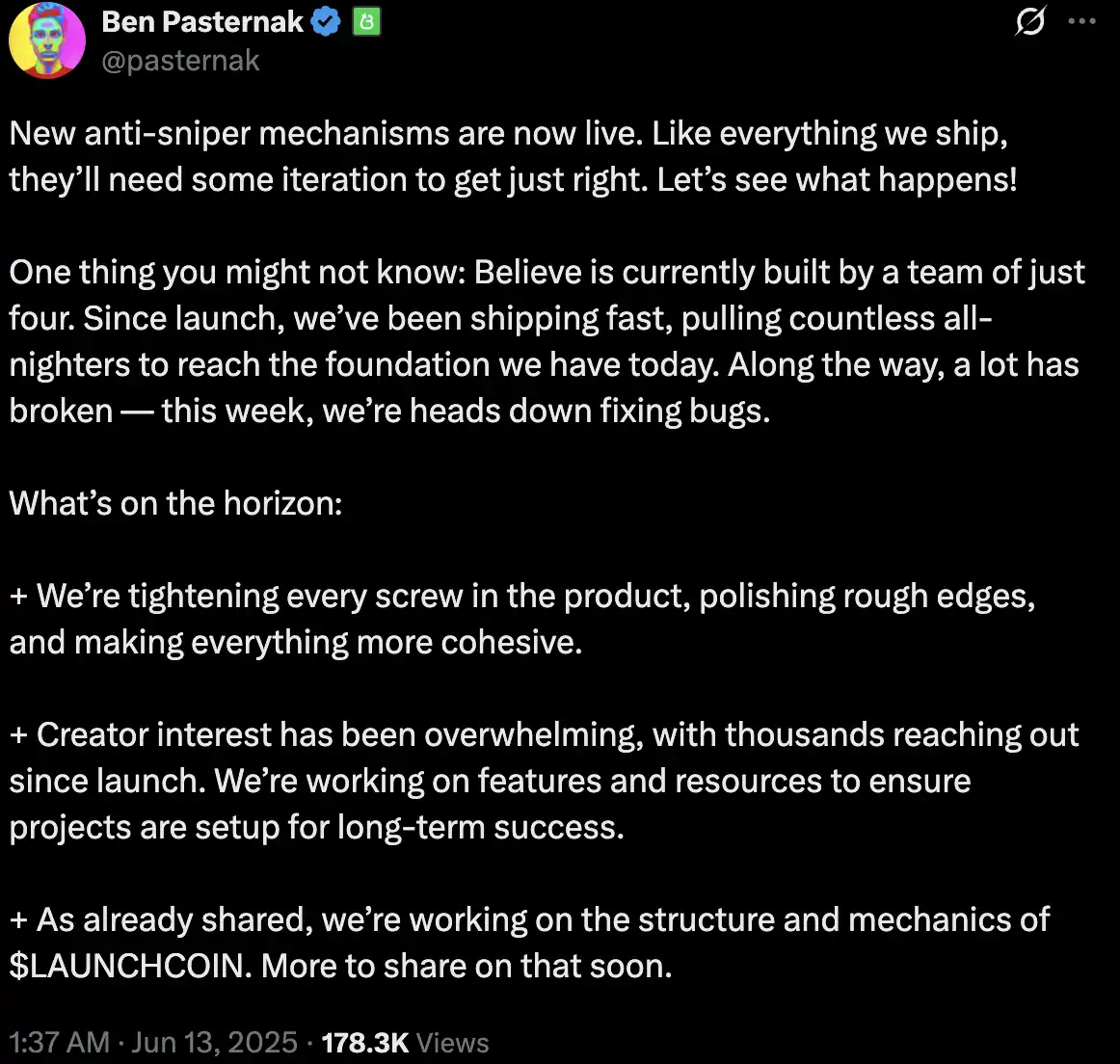 Launchcoin生态回暖 盘点Believe平台五大潜力项目