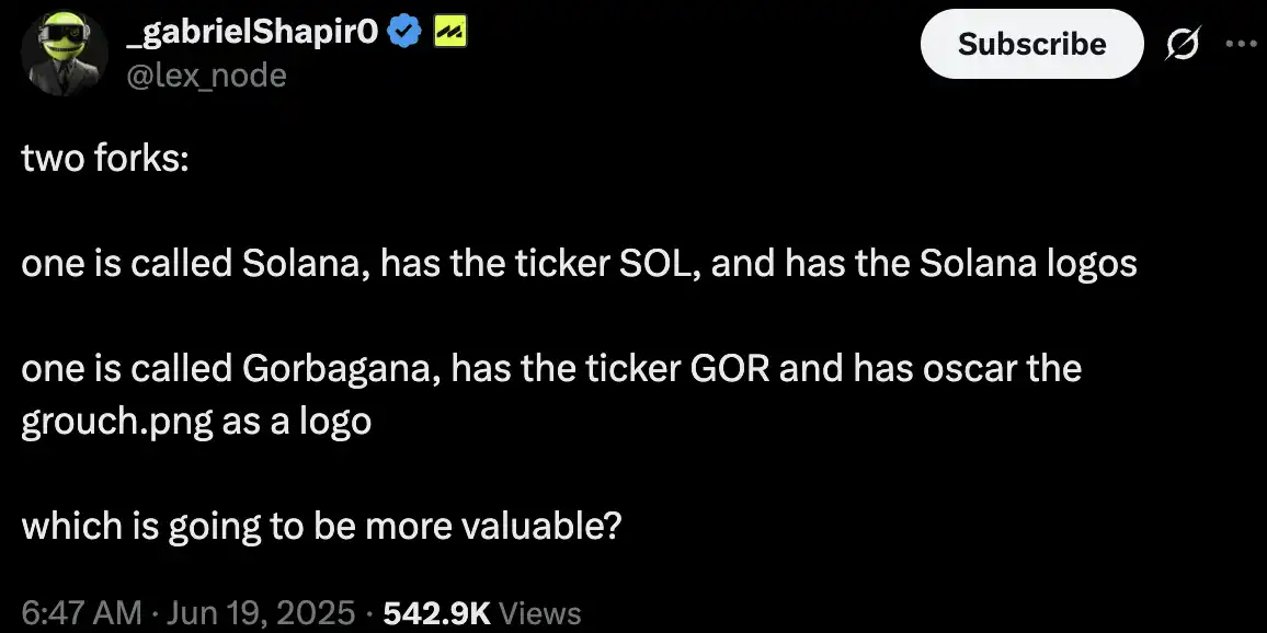 Solana Gorbagana暴涨400倍背后真相解析